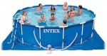 Intex vízforgatós fémvázas medence 457x122cm Komplett szett. 28242