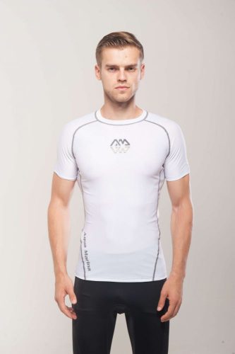 Férfi SUP felső SCENE WHITE, AQUA MARINA