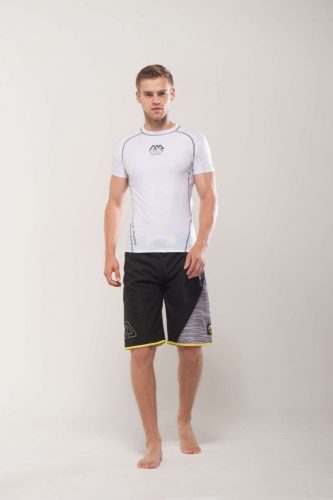 Férfi SUP felső SCENE WHITE, AQUA MARINA
