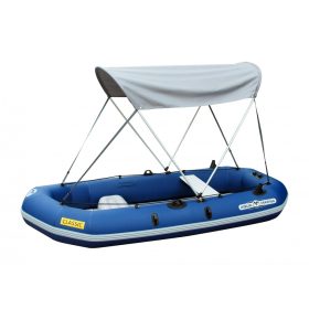 CLASSIC gumicsónak + motortartó + tető  Aqua Marina