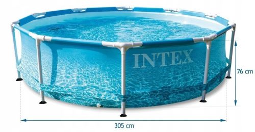 INTEX Kerti medence Beachside Metal Frame 305 x 76 cm 28206