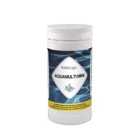   Aquamulti Mini hármas hatású kombinált vízkezelő kis medencékhez 20 g /1 kg