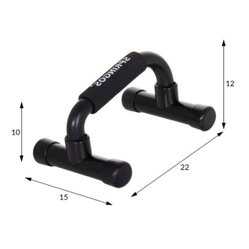 Springos edző fogantyú 22 cm, 2 db