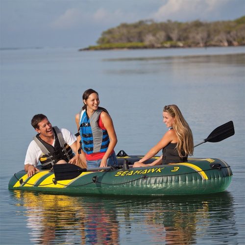 Intex Seahawk 3 set gumicsónak horgászcsónak  68380