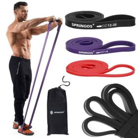 Fitness erősítő gumiszalag Springos  3 db  edzőszalag