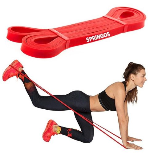 Fitness erősítő gumiszalag Springos  3 db  edzőszalag