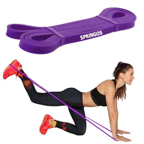 Fitness erősítő gumiszalag Springos  3 db  edzőszalag