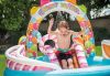 Intex felfújható gyerek medence  Candy Zone Vízi játszótér  Play Center 57149