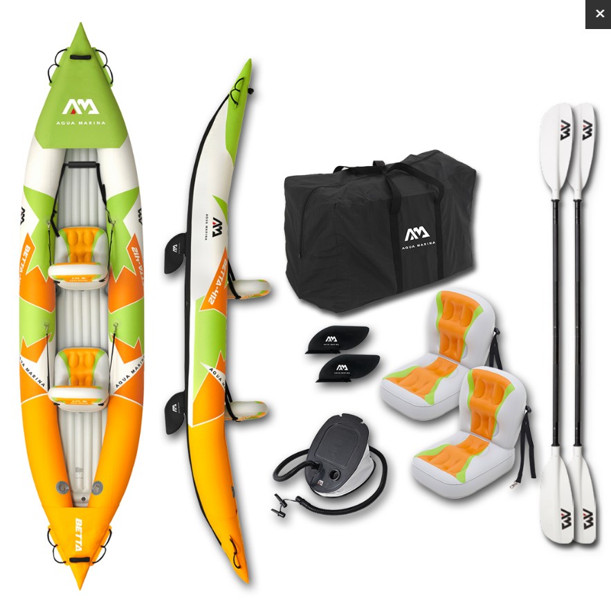 Aqua Marina Betta kajak 2 személyes BE412 Sportstore