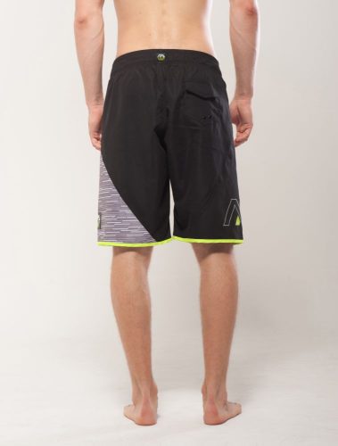 Férfi SUP rövidnadrág DIVISION BLACK+GREY, AQUA MARINA