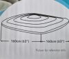 MSPA felfújható fedél D-TE06 , D-AL06. jacuzzikhoz.. jacuzzi