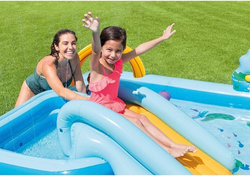Intex felfújható Gyerek MEDENCE JÁTSZÓTÉR "JUNGLE ADVENTURE" 57161NP