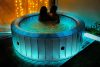 MSpa CONFORT STARRY C-ST062 felfújható pezsgőfürdő 6 szem. jacuzzi Led