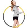 Hula hoop  masszázs karika sárga fekete