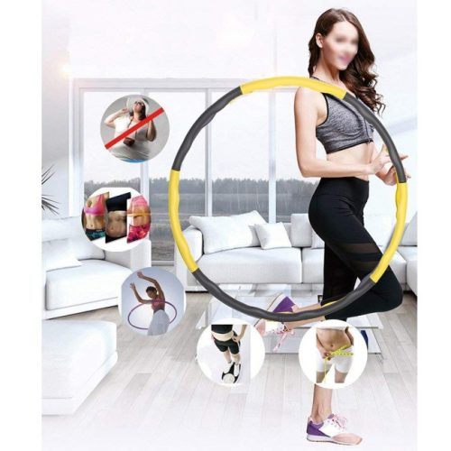 Hula hoop  masszázs karika sárga fekete