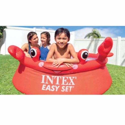 Kerek felfújható medence Intex 26100 (183 x 51 cm) Happy Crab Easy Set