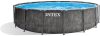 Intex fémvázas medence sett Greywood Prism 457x122cm (26742)