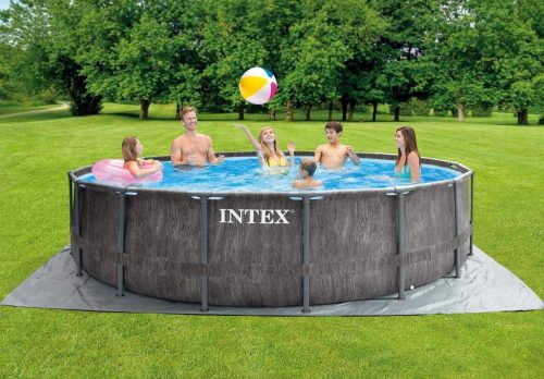 Intex fémvázas medence sett Greywood Prism 457x122cm (26742)