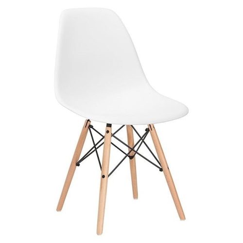 4 X MODERN DSW MILANO FEHÉR SZÉK Készlet
