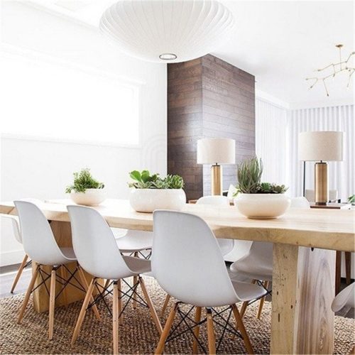 4 X MODERN DSW MILANO FEHÉR SZÉK Készlet
