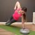 Pilates , Jóga,  Balance Disk Egyensúlyozó korong , Dinamikus ülőpárna 34cm
