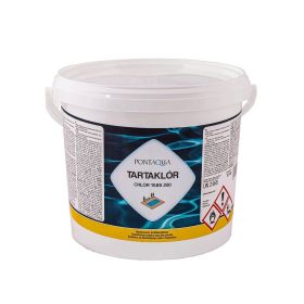 Lassan oldódó 200 g-os klórtabletta 3 kg