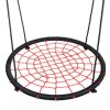 Fészekhinta FEKETE  PIROS 80CM pókhinta