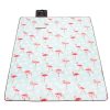PIKNIK STRAND takaró 130X170cm KEMPING SZŐNYEG Flamingó