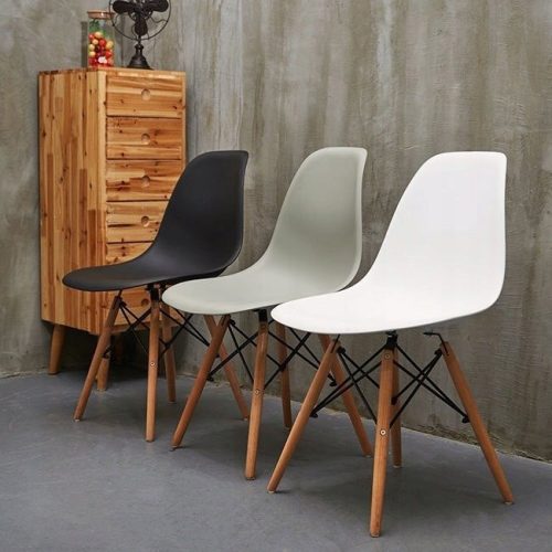 4 X MODERN DSW MILANO FEKETE SZÉK  Készlet