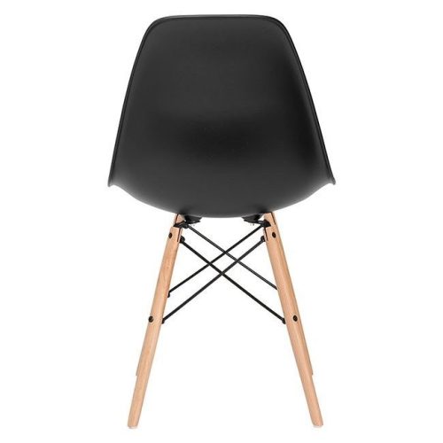 4 X MODERN DSW MILANO FEKETE SZÉK  Készlet