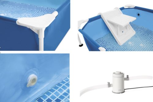 INTEX  Medence kutyáknak szkimmerel és vízforgatóval 48404