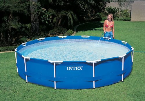 INTEX medence 366x76cm  fémvázas 28210