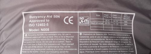INTEX Life Vest  mentőmellény 