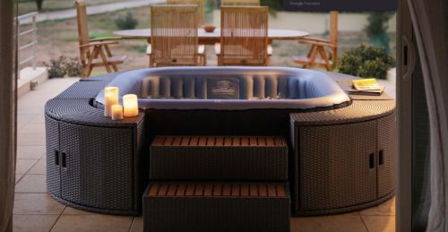 MSpa CONFORT Tekapo C-TE062  felfújható pezsgőfürdő jacuzzi 6szem.