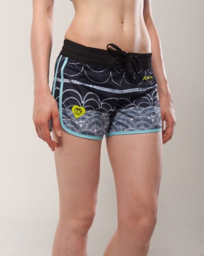 Női SUP rövidnadrág ILLUSION BLUE, AQUA MARINA
