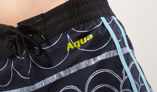 Női SUP rövidnadrág ILLUSION BLUE, AQUA MARINA