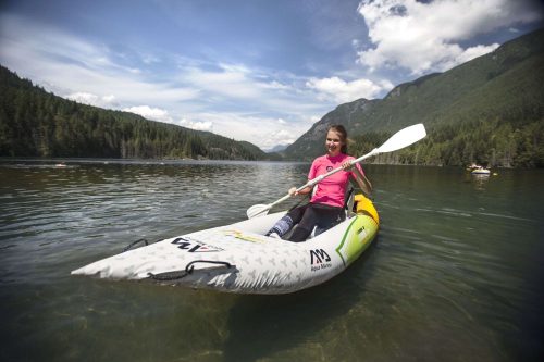 Női SUP felső ALLUV PINK, AQUA MARINA