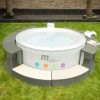 MSpa Jacuzzi fellépő rattan hatású 