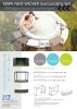 MSpa Jacuzzi fellépő rattan hatású 