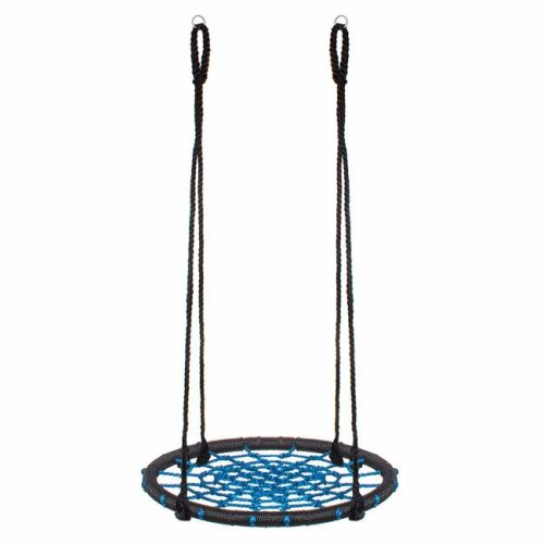 Fészekhinta , pókhinta  fekete , kék 60CM
