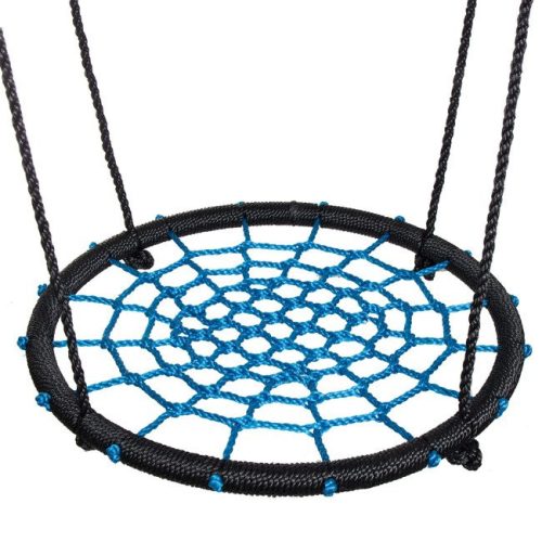 Fészekhinta , pókhinta  fekete , kék 60CM