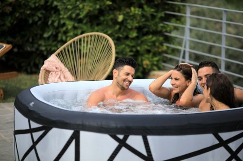 Mspa mobil pezsgőfürdő masszázsmedence  jacuzzi , Prémium Soho P-SH069